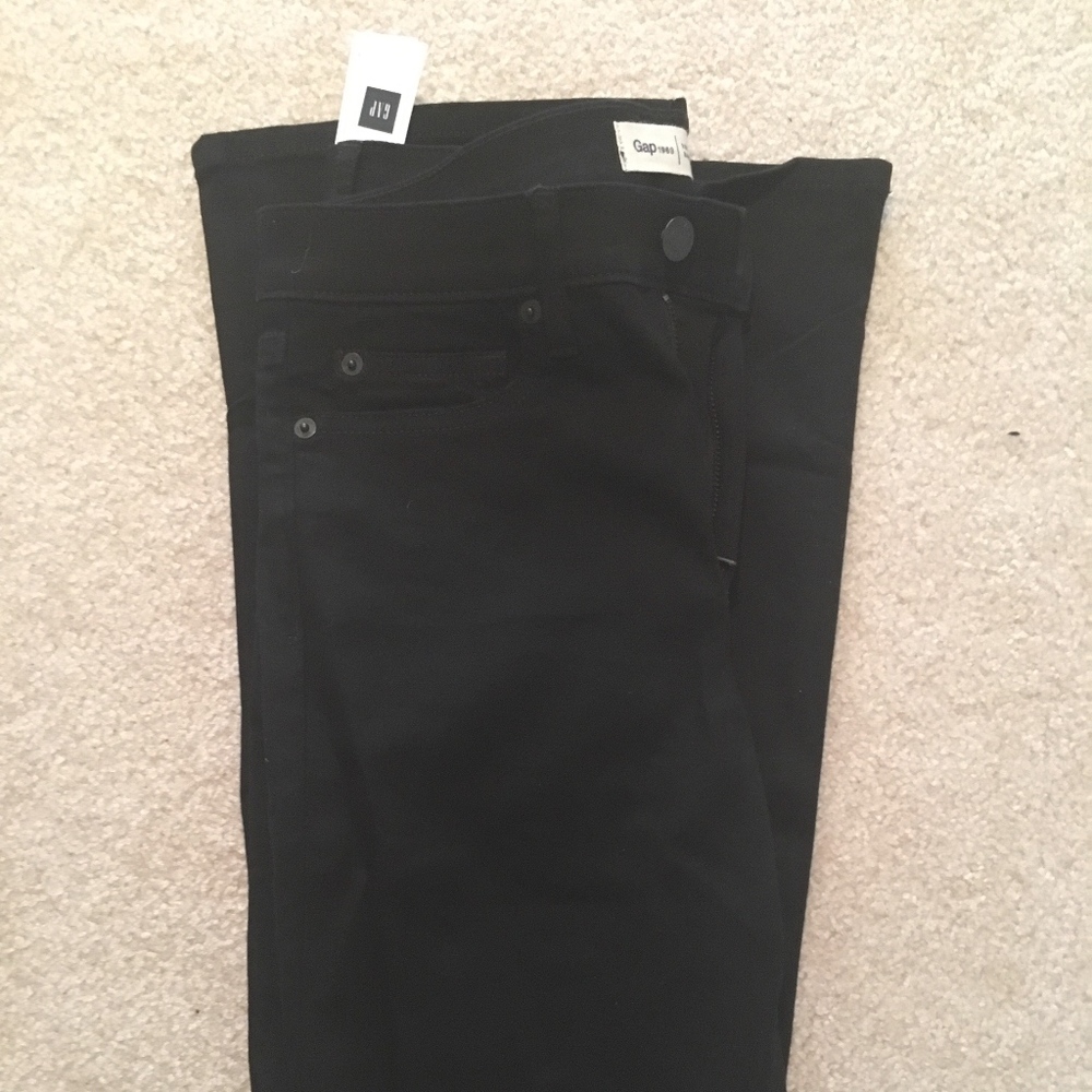 Gap Black Baby Boot Jeans